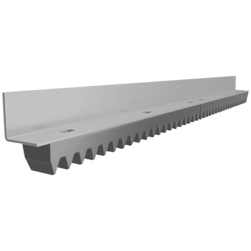 Cremallera de aluminio 1m para motores industriales