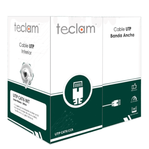 Cable UTP Categoría 6 Interior 100% Cobre