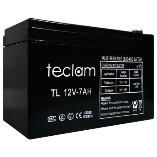 TECHBAT-7A - Batería de 7 amperios y 12 voltio