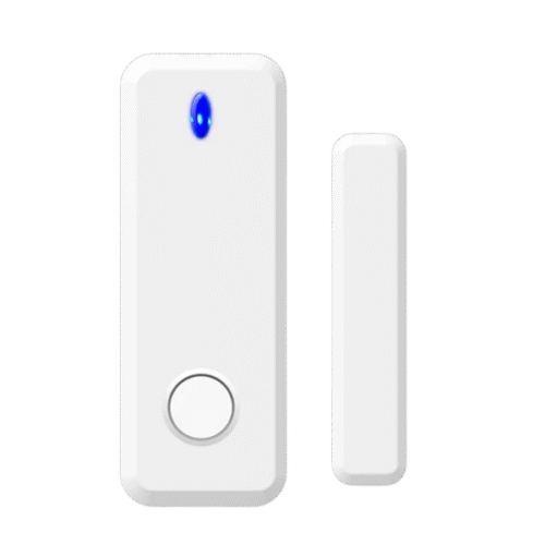 Contacto magnético inteligente WiFi Teclam — sensor inalámbrico para puertas y ventanas con soporte en Ecuador