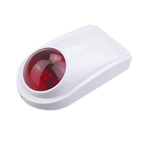 Sirena de alarma exterior WiFi Tuya Teclam para hogares y negocios con soporte en Ecuador