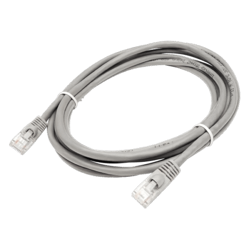 Patch Cord UTP CAT5E 1M Gris TECLAM – Cable de Red Confiable y Eficiente