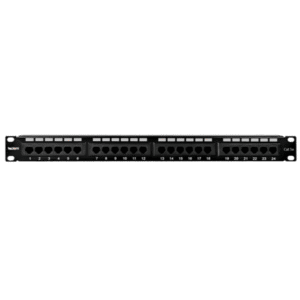 Patch Panel 24 Puertos CAT5E TECLAM – Organización Profesional de Redes LAN